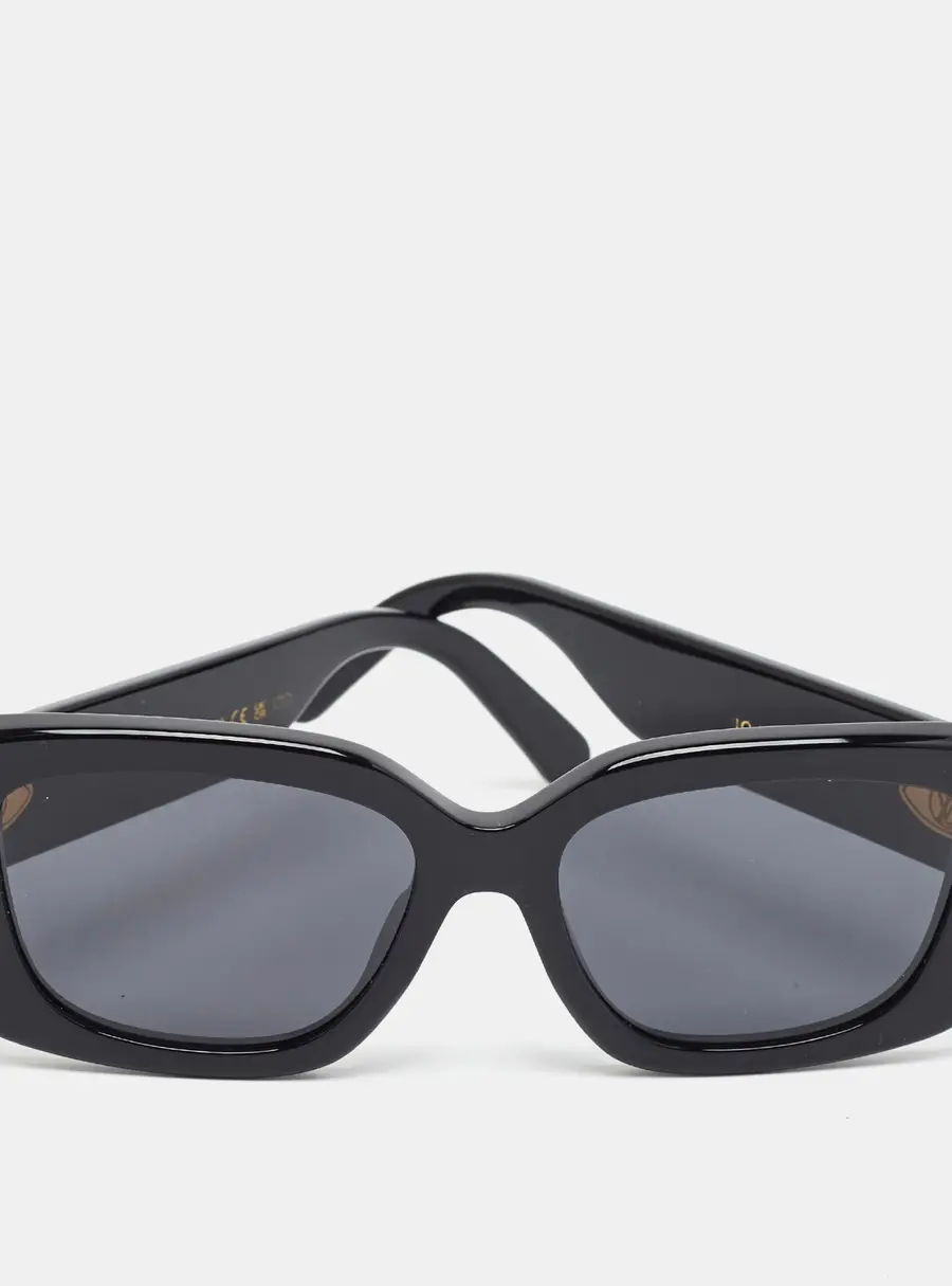 Louis Vuitton Black Z2642U LV Circle Cat Eye Sunglasses