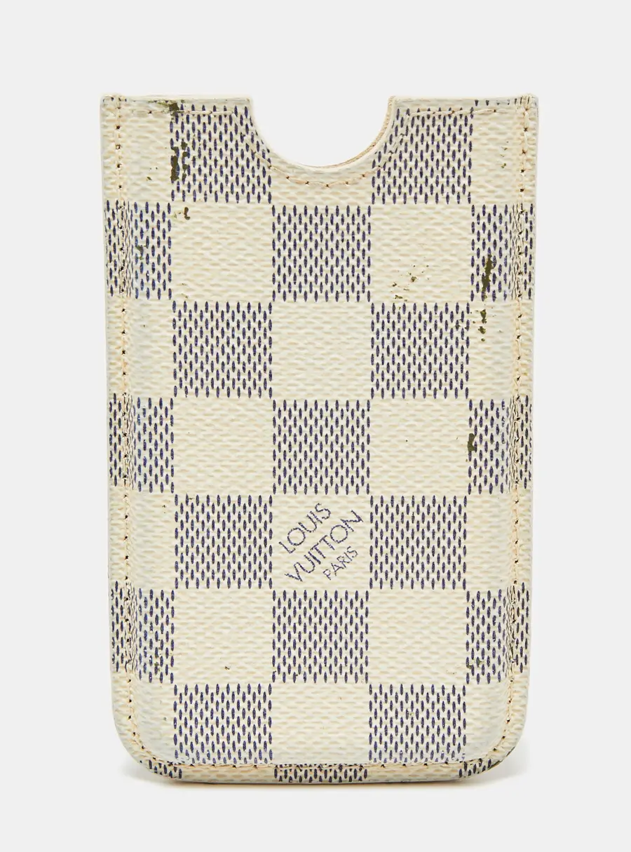 Louis Vuitton Damier Azur Canvas iPhone 4 Cover