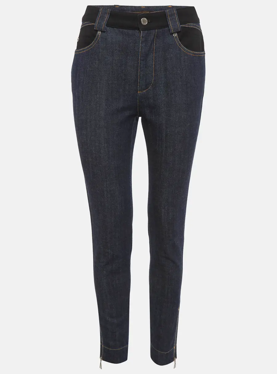 Louis Vuitton Dark Blue Slim Fit Jeans M/Waist 29"