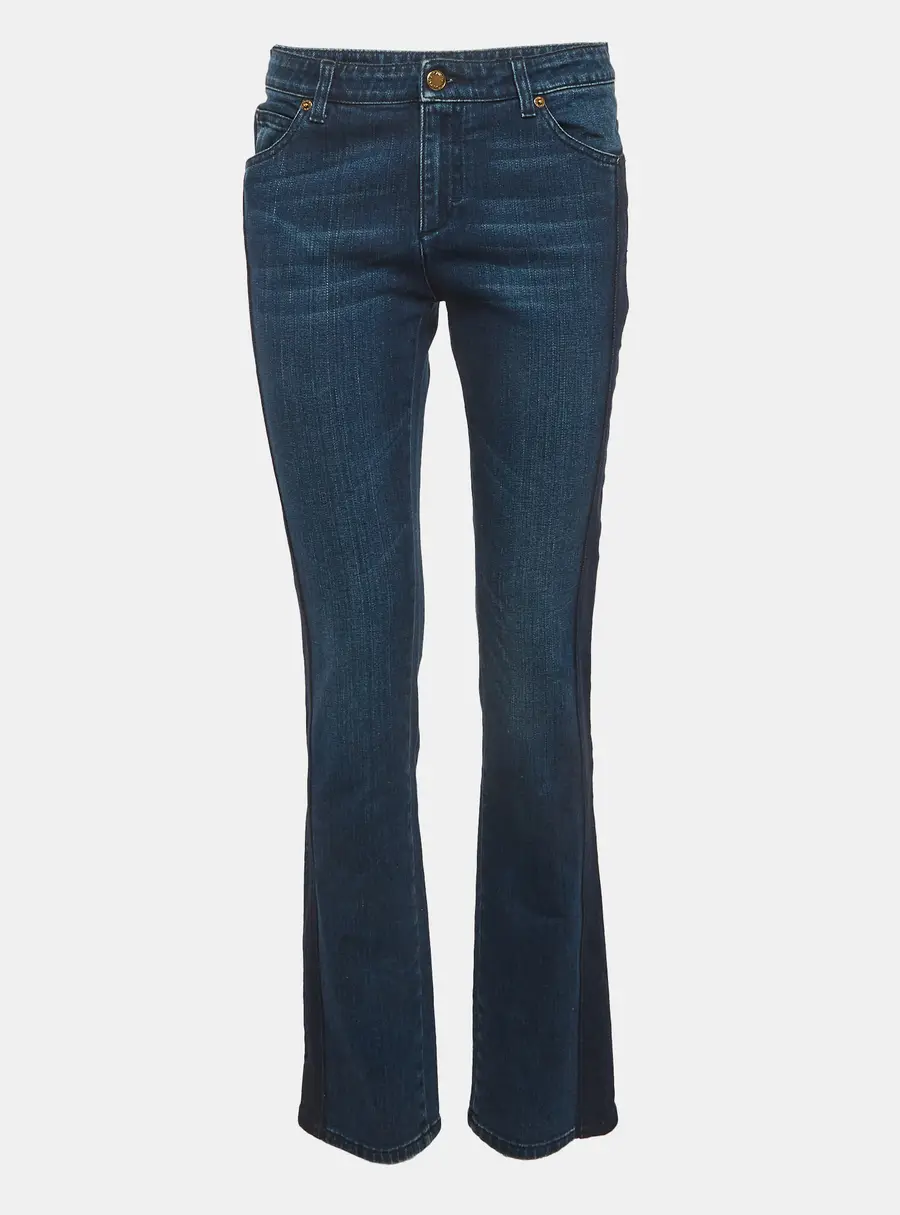 Louis Vuitton Navy Blue Denim Skinny Jeans M/Waist 30"