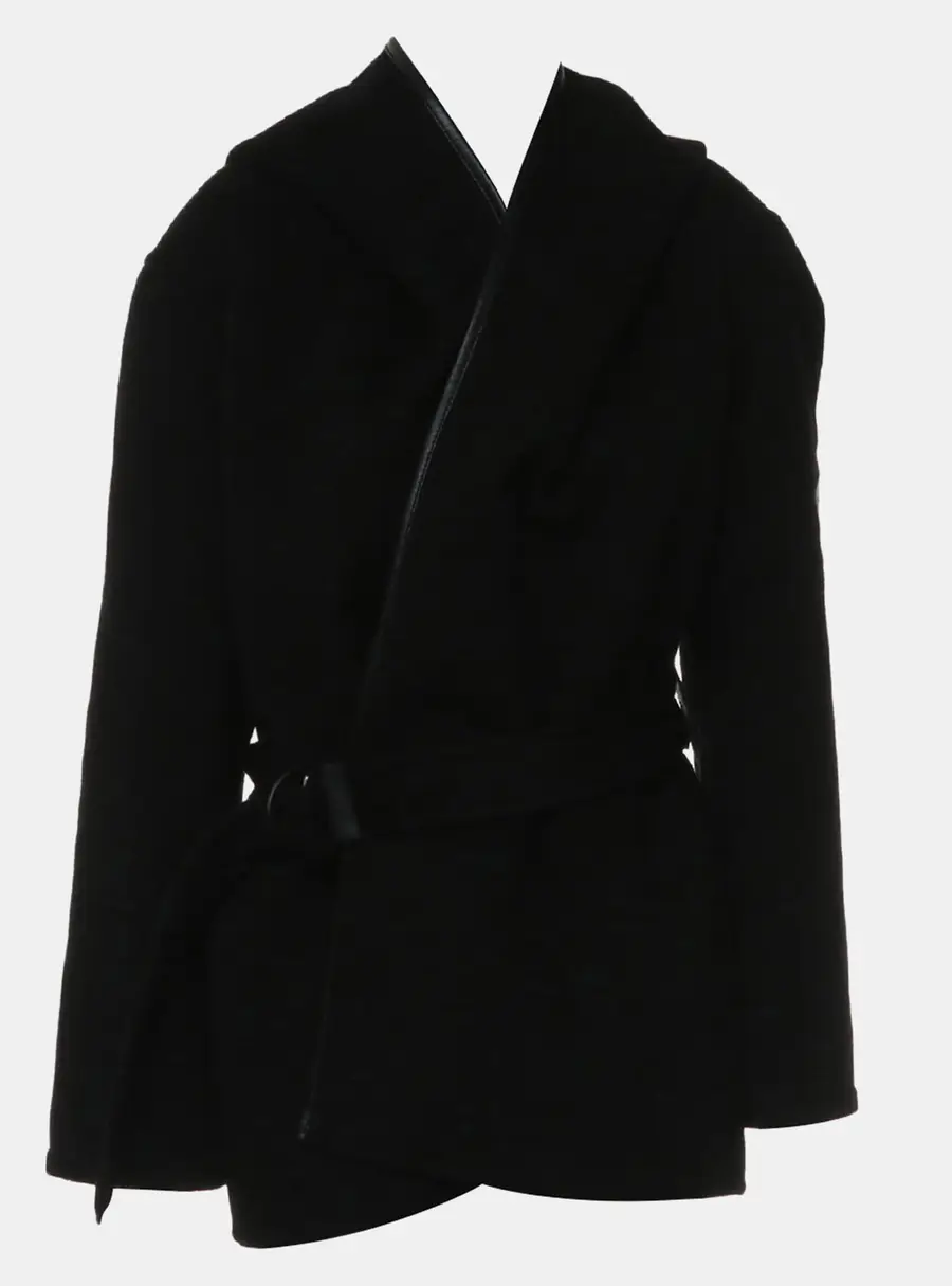 Louis Vuitton Monogram Belted Short Wrap XS