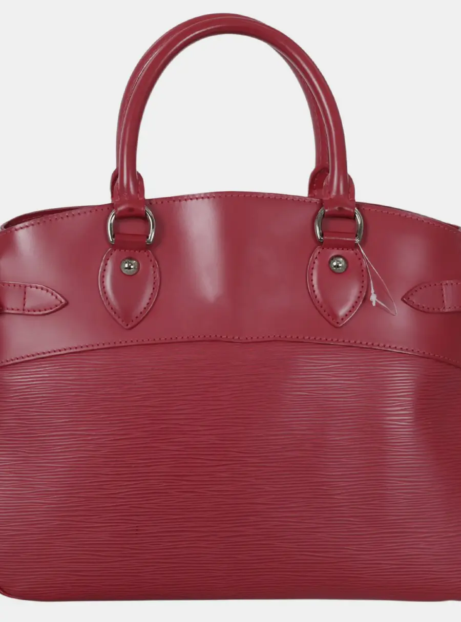 Louis Vuitton Passy PM Red Epi Leather Top Handle Bag