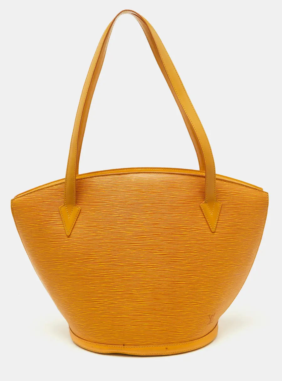 Louis Vuitton Tassil Yellow Epi Leather Saint Jacques GM Bag