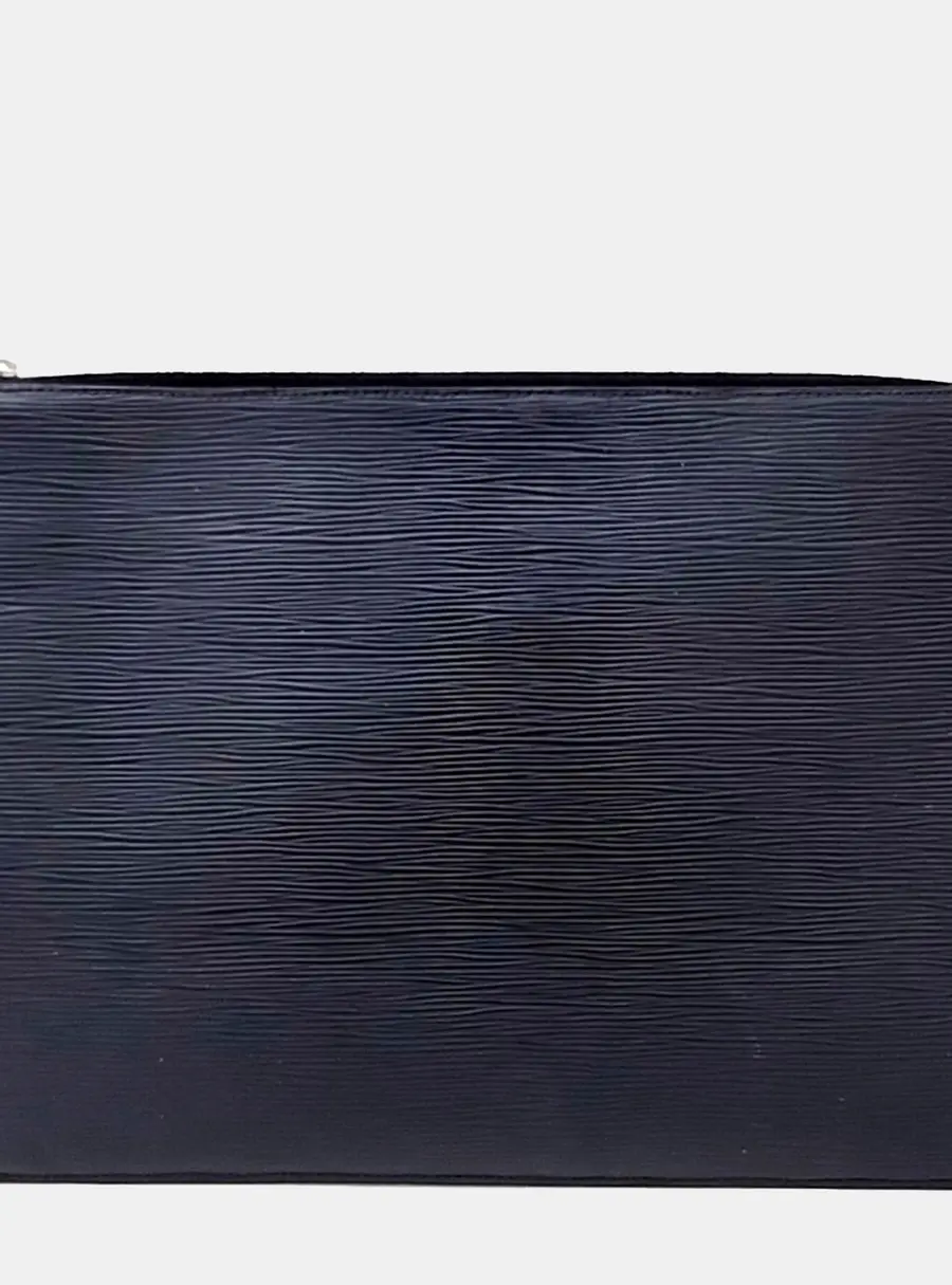 Louis Vuitton Black Epi Leather Epi Pochette Jour GM bag