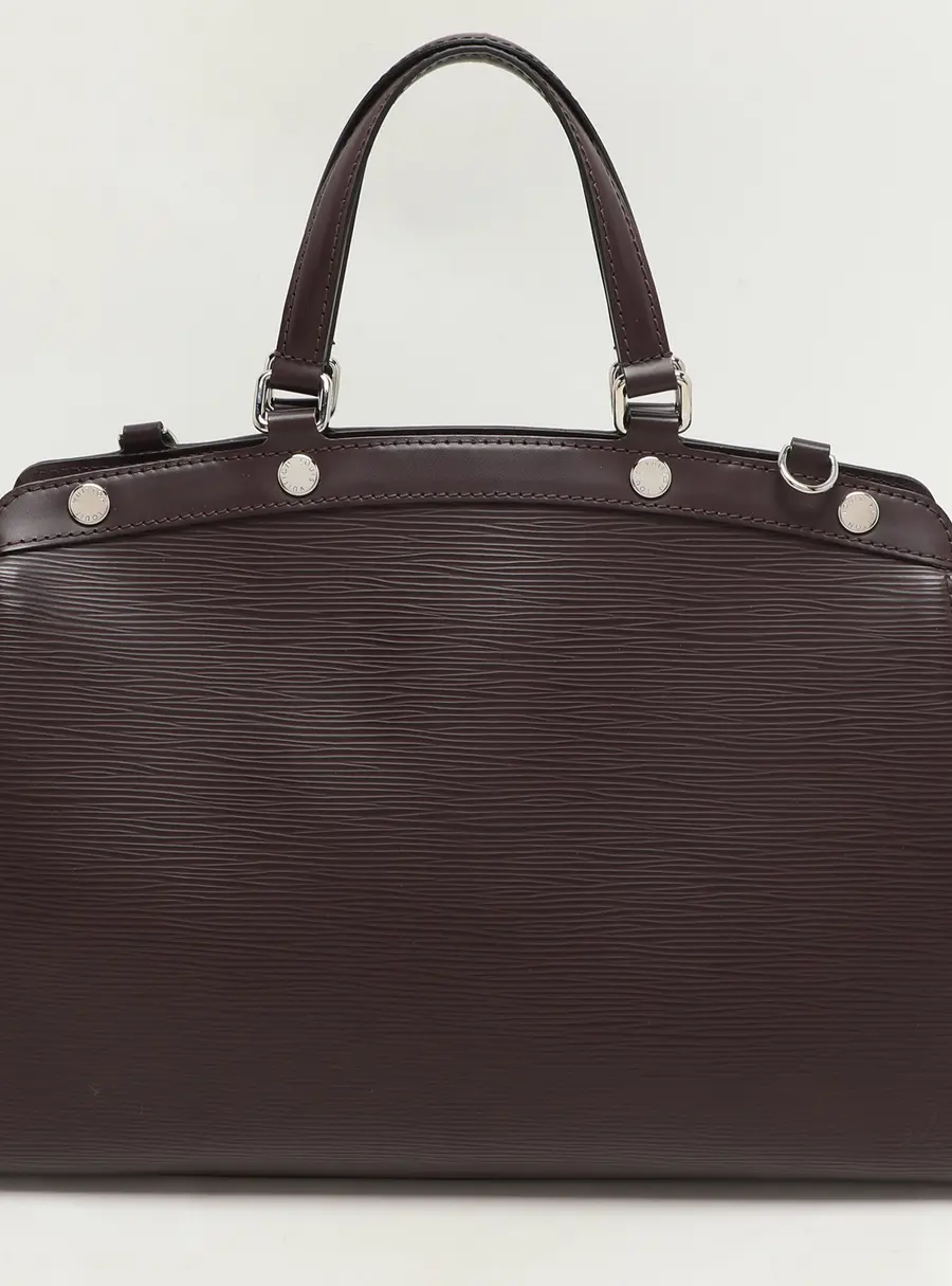 Louis Vuitton Brea Burgundy Leather Satchel