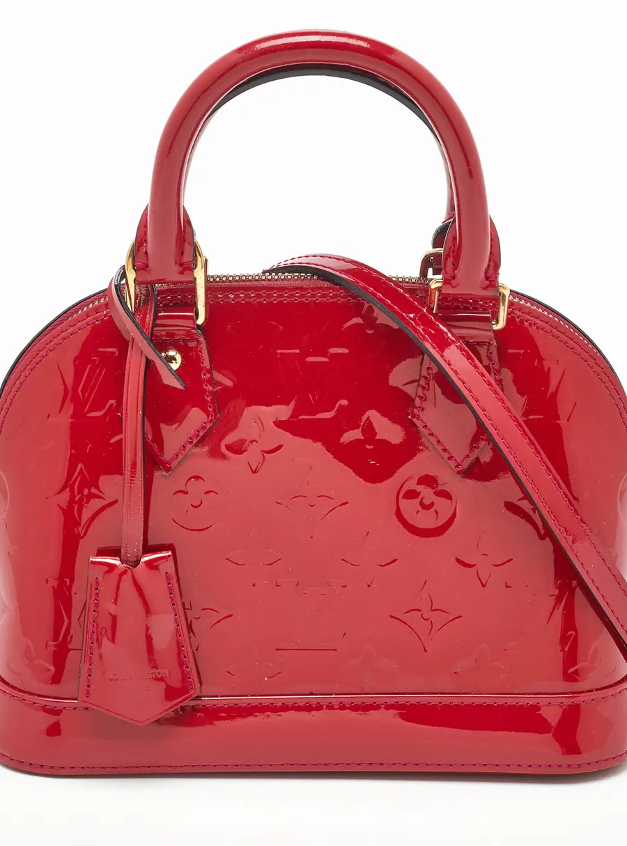 Louis Vuitton Indian Rose Monogram Vernis Alma BB Bag