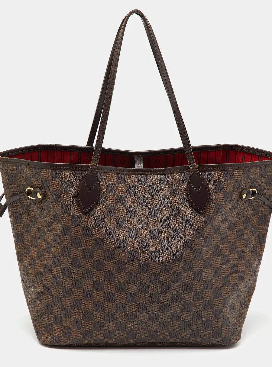 Louis Vuitton Damier Ebene Canvas Neverfull MM Bag