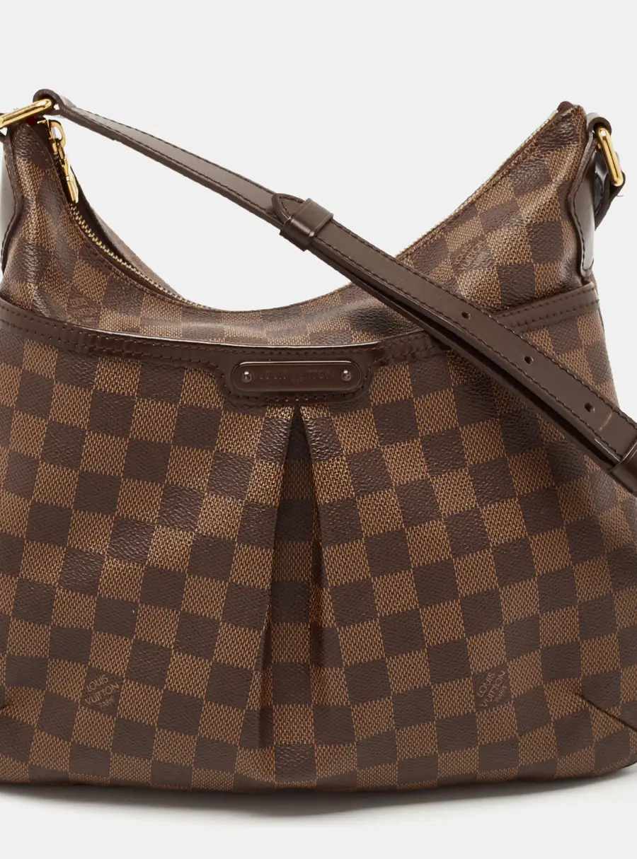 Louis Vuitton Bloomsbury Small Brown Coated Canvas and Leather Crossbody Bags