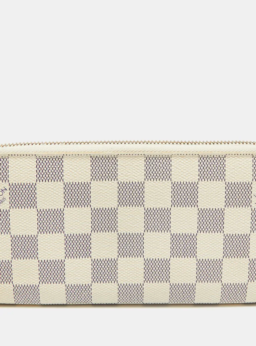 Louis Vuitton Damier Azur Canvas Zippy Wallet