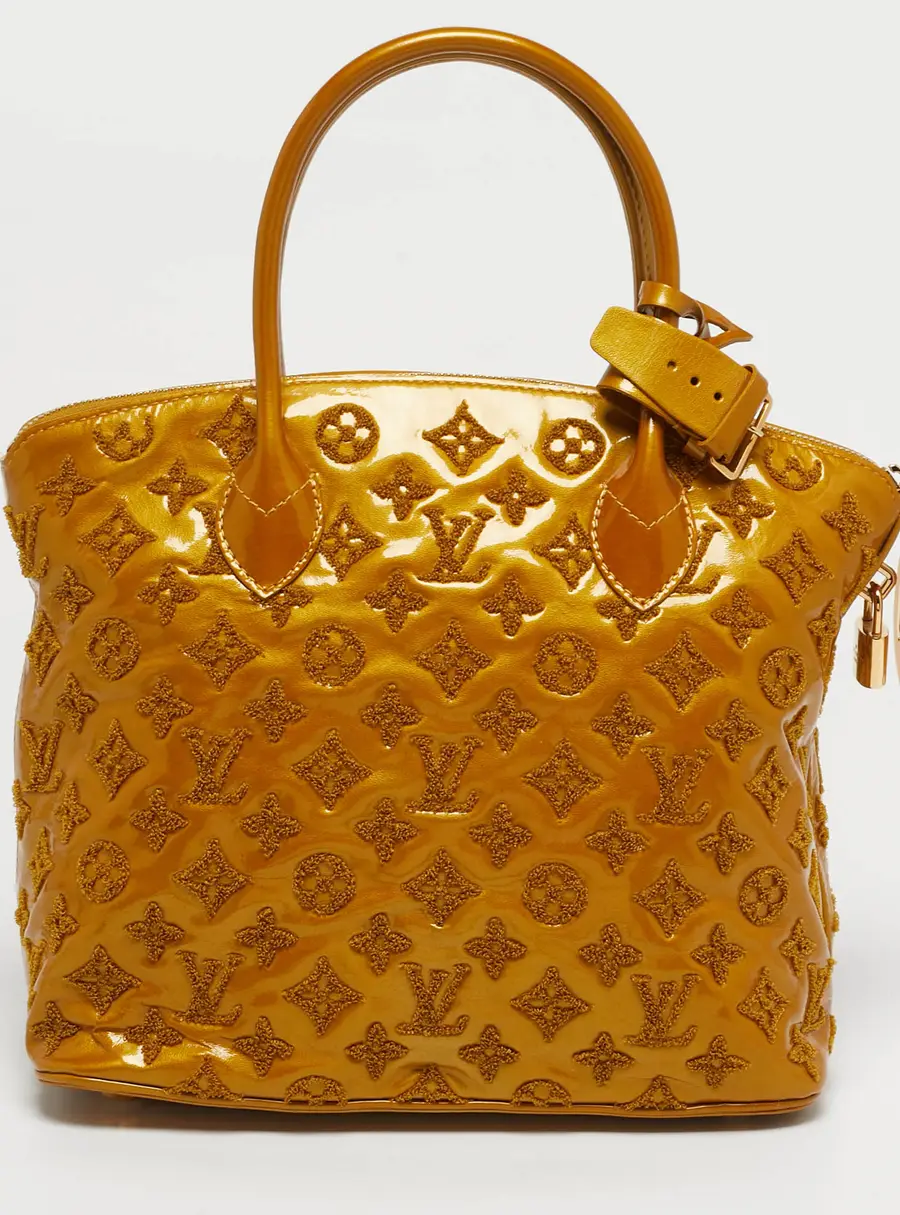 Louis Vuitton Lock It PM Mustard Monogram Fascination Bag