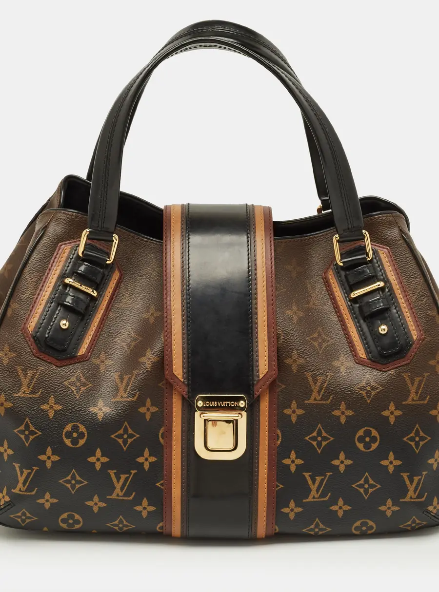 Louis Vuitton Mirage Griet Black Monogram Canvas Limited Edition Bag