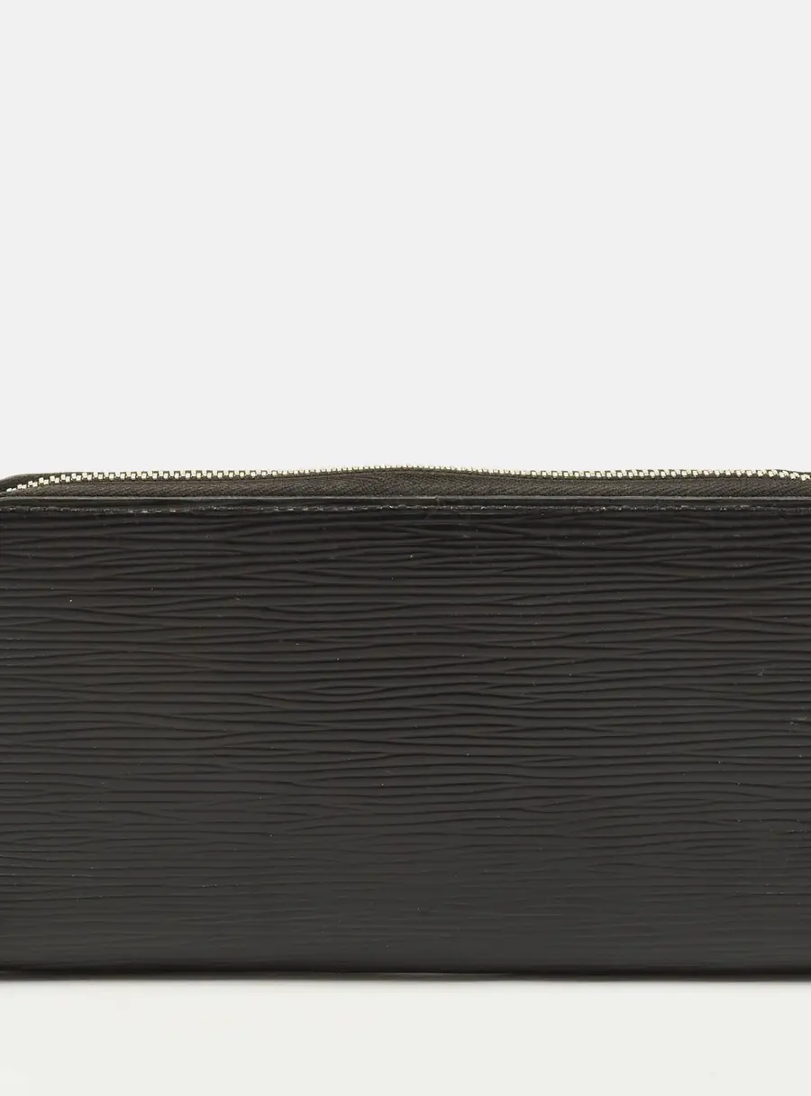 Louis Vuitton Zippy Black Epi Leather Wallet