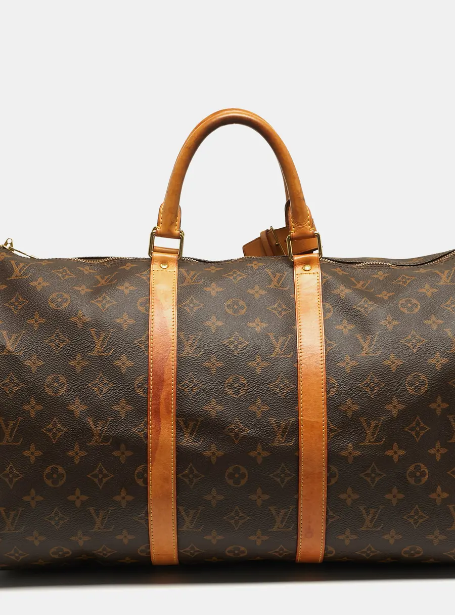 Louis Vuitton Keepall 50 Monogram Canvas Bag