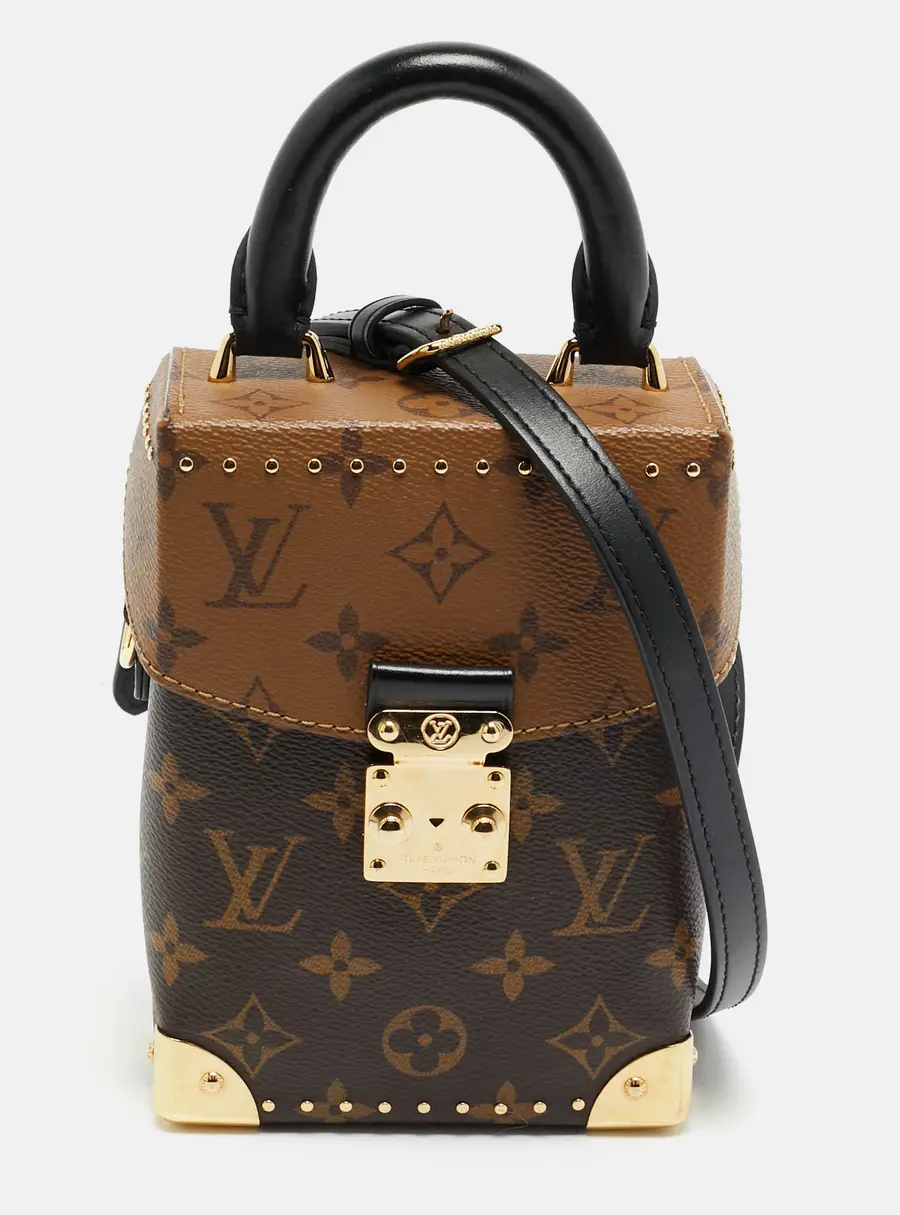 Louis Vuitton Camera Box Monogram Reverse Canvas Bag
