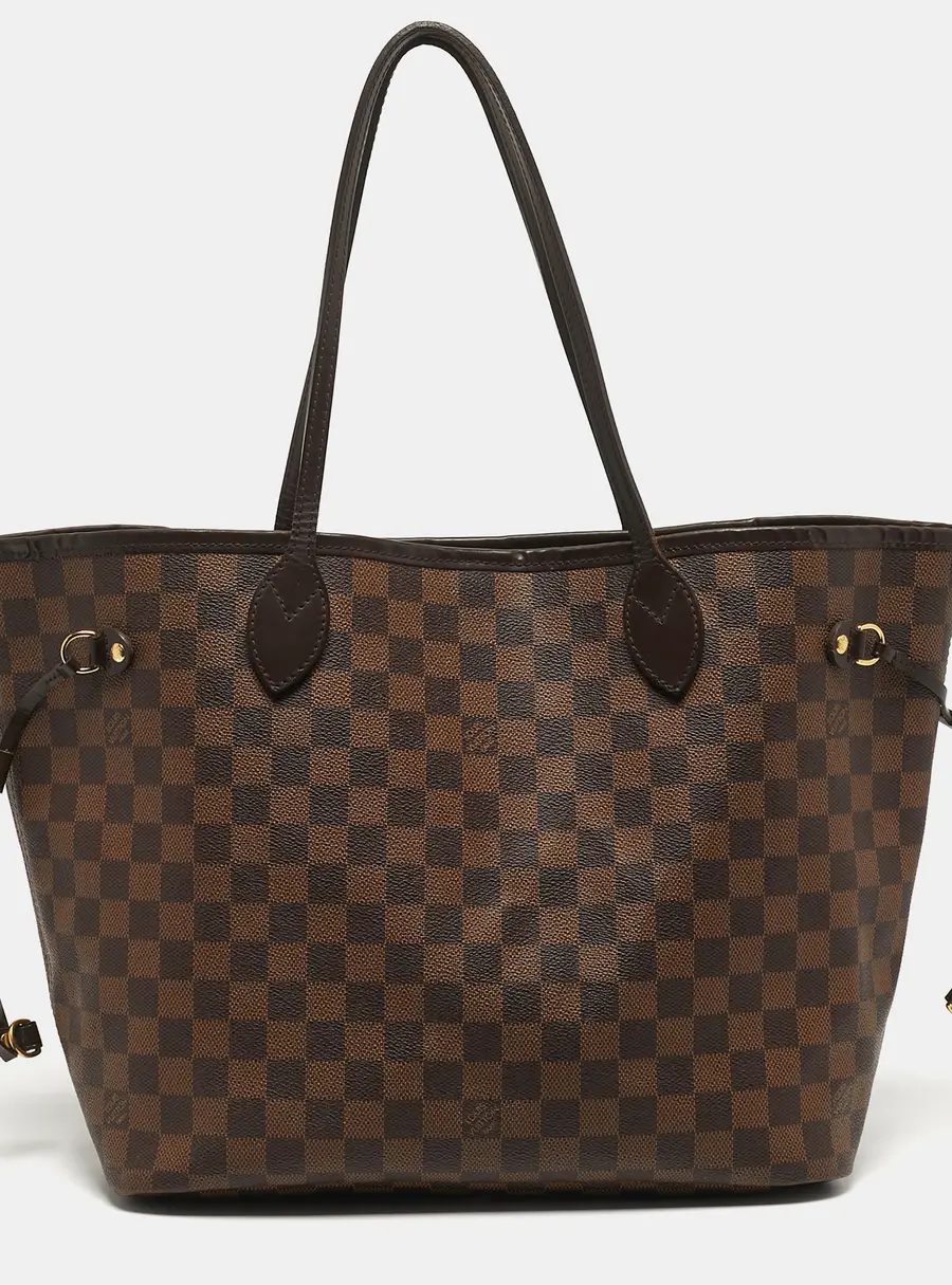 Louis Vuitton Neverfull MM Damier Ebene Canvas Bag
