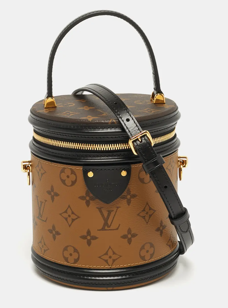 Louis Vuitton Cannes Black Monogram Reverse Canvas Bag