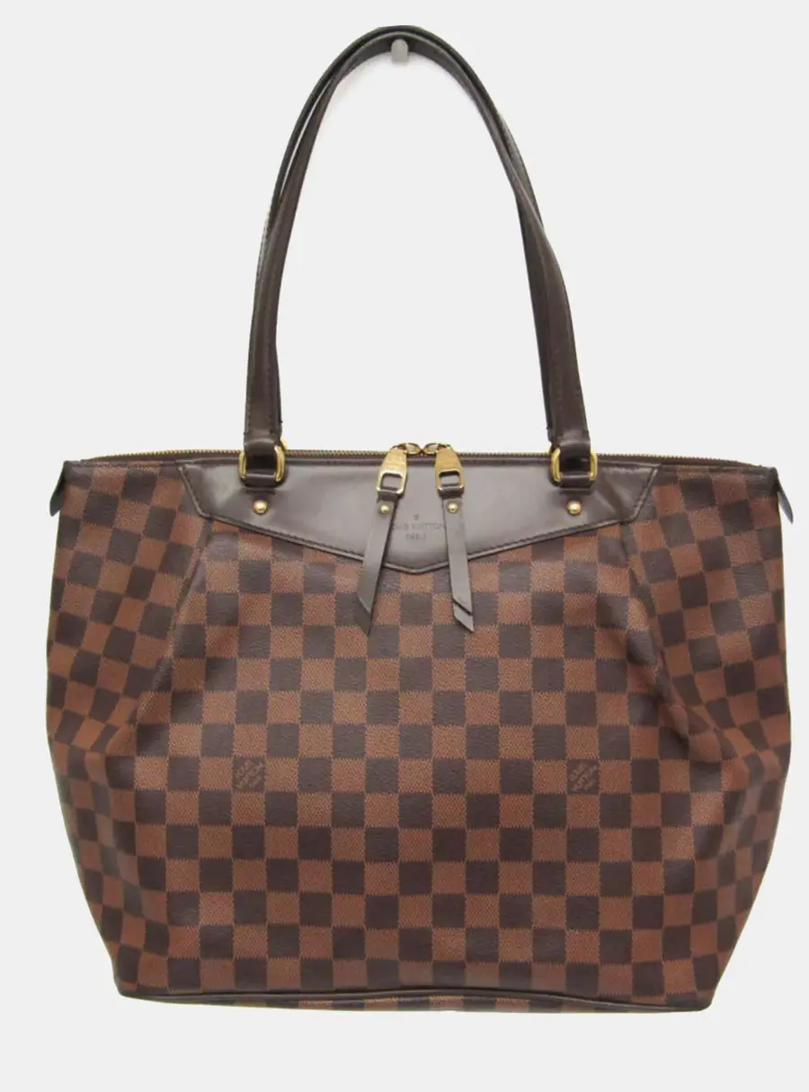 Louis Vuitton Damier Westminster GM Ebene Canvas Tote Bag