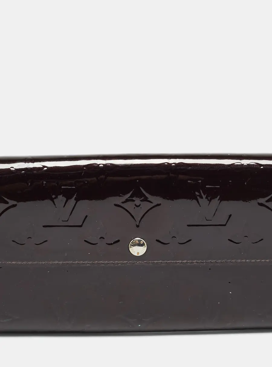 Louis Vuitton Sarah Amarante Monogram Vernis Wallet