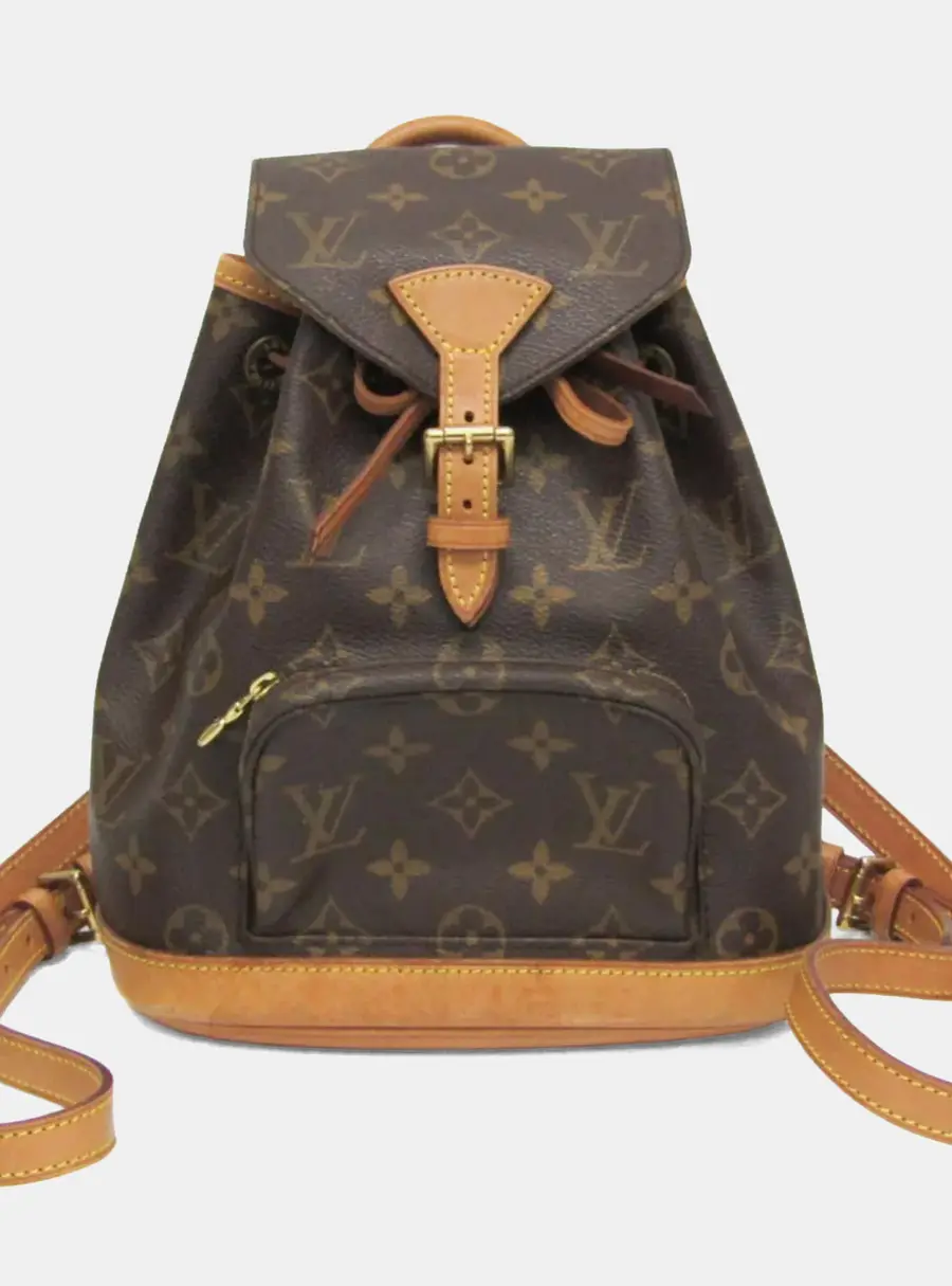 Louis Vuitton Mini Montsouris PM Brown Monogram Canvas Backpack Bag