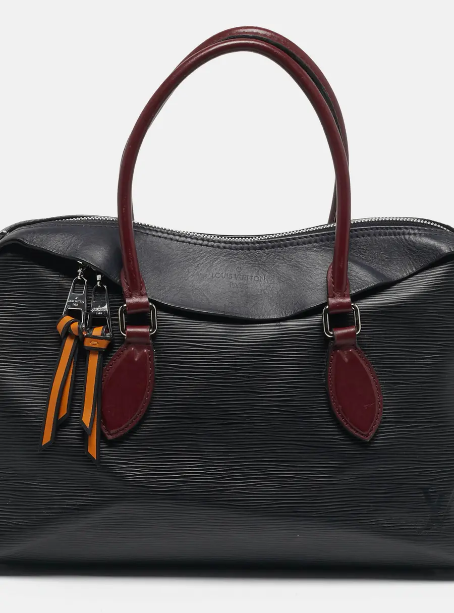 Louis Vuitton Tuileries Black/Red Epi Leather Bag