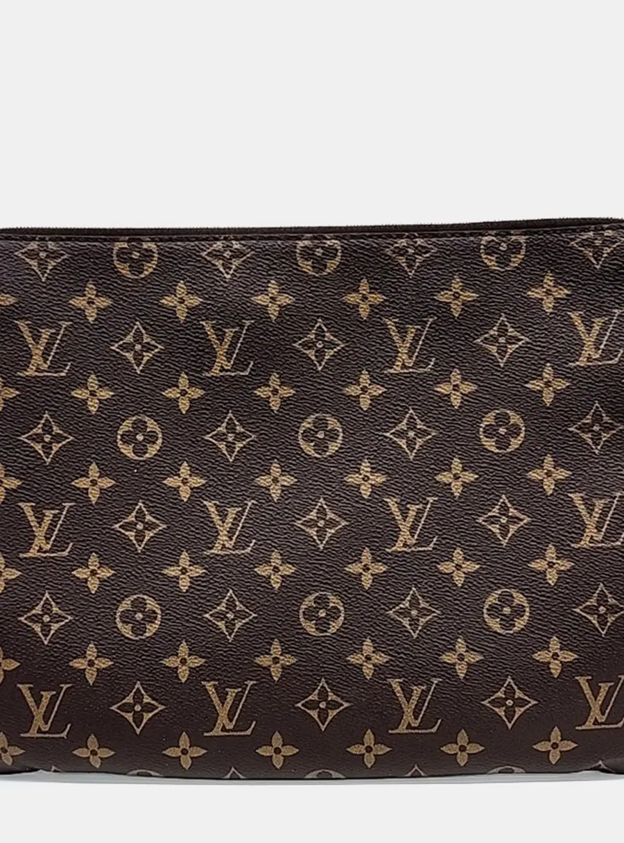 Louis Vuitton Etui Voyage MM Brown Monogram Canvas Pouch Bag