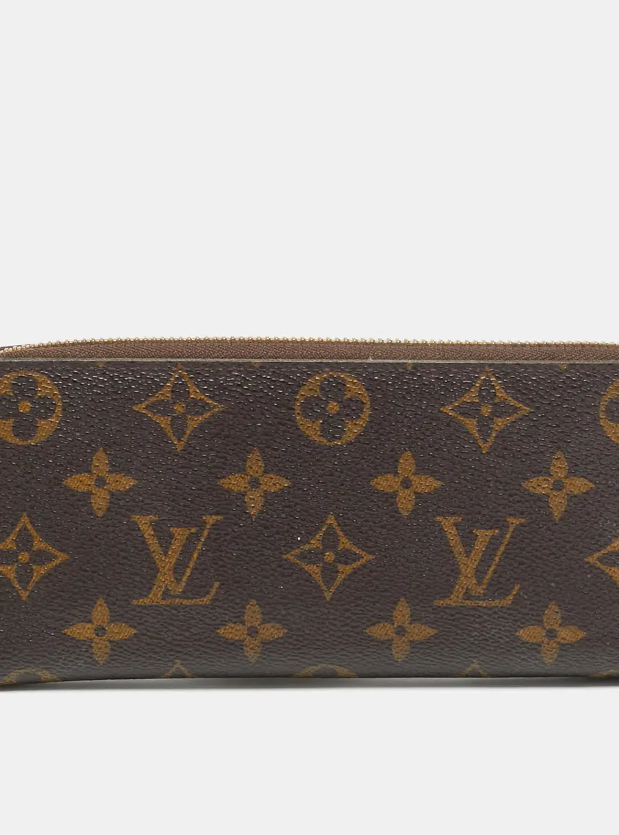 Louis Vuitton Clemence Monogram Canvas Wallet