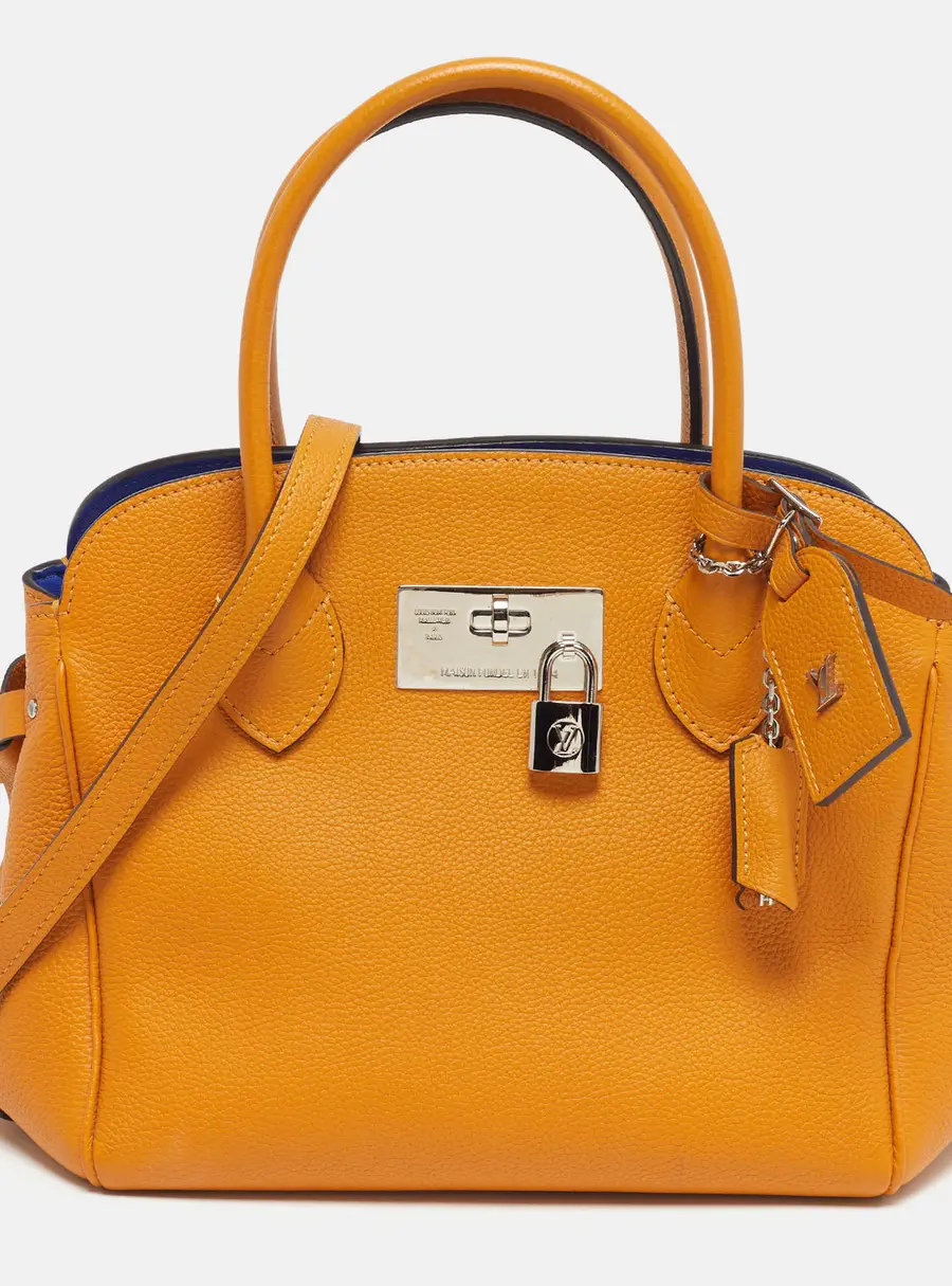 Louis Vuitton Milla PM Safran Leather Satchel