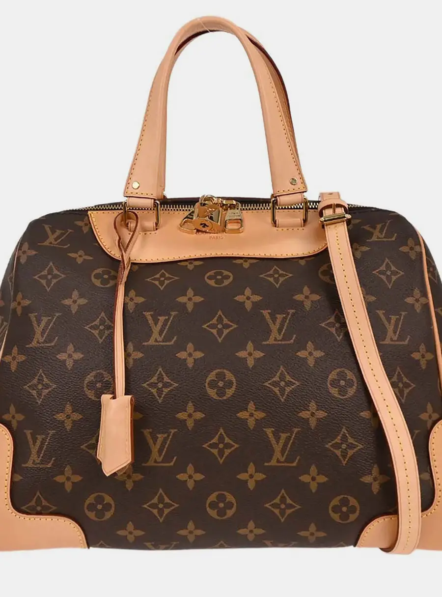 Louis Vuitton Retiro PM Monogram Canvas and Cowhide Leather Shoulder Bag