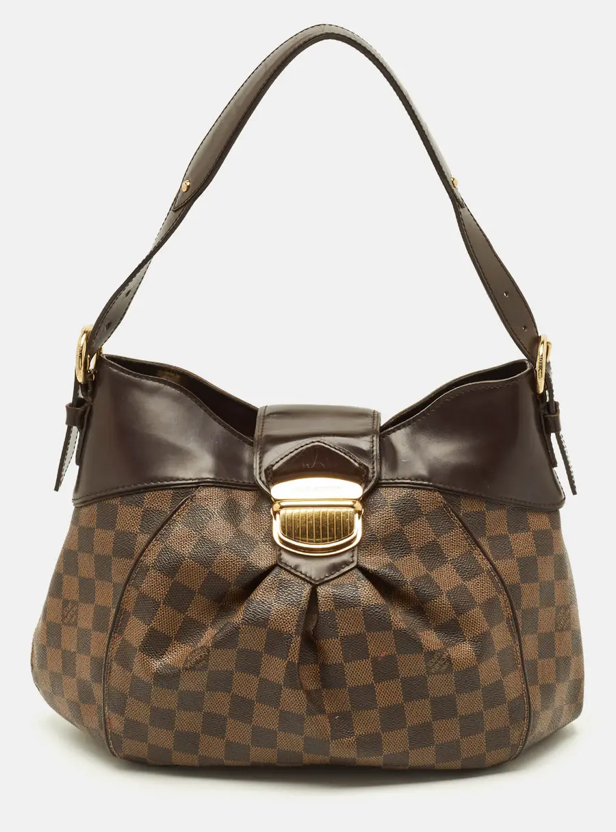 Louis Vuitton Sistina GM  Damier Ebene Canvas Bag