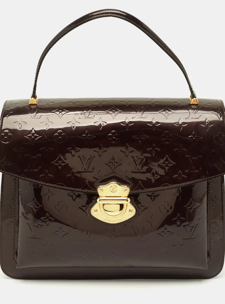 Louis Vuitton Romaine Amarante Monogram Vernis Bag