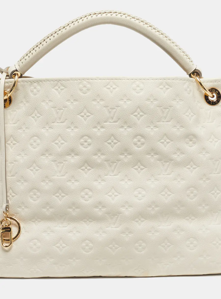 Louis Vuitton Artsy MM Ivorie Monogram Empreinte Leather Bag