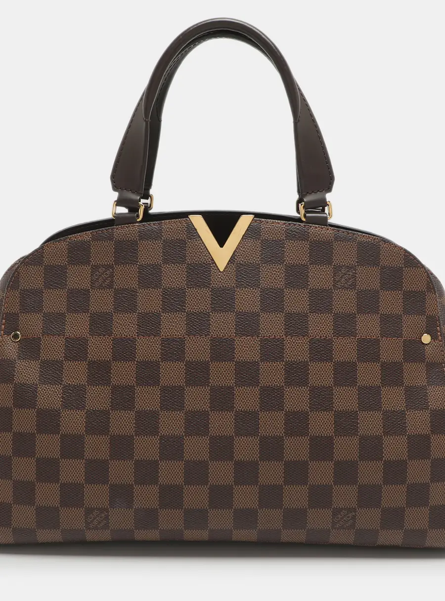 Louis Vuitton Damier Ebene Canvas Kensington Bowling Bag