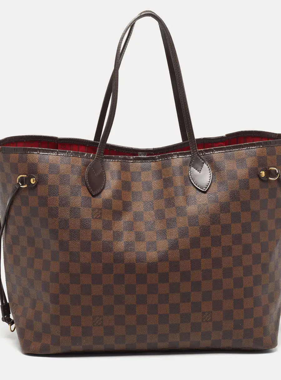 Louis Vuitton Neverfull GM Damier Ebene Canvas Bag