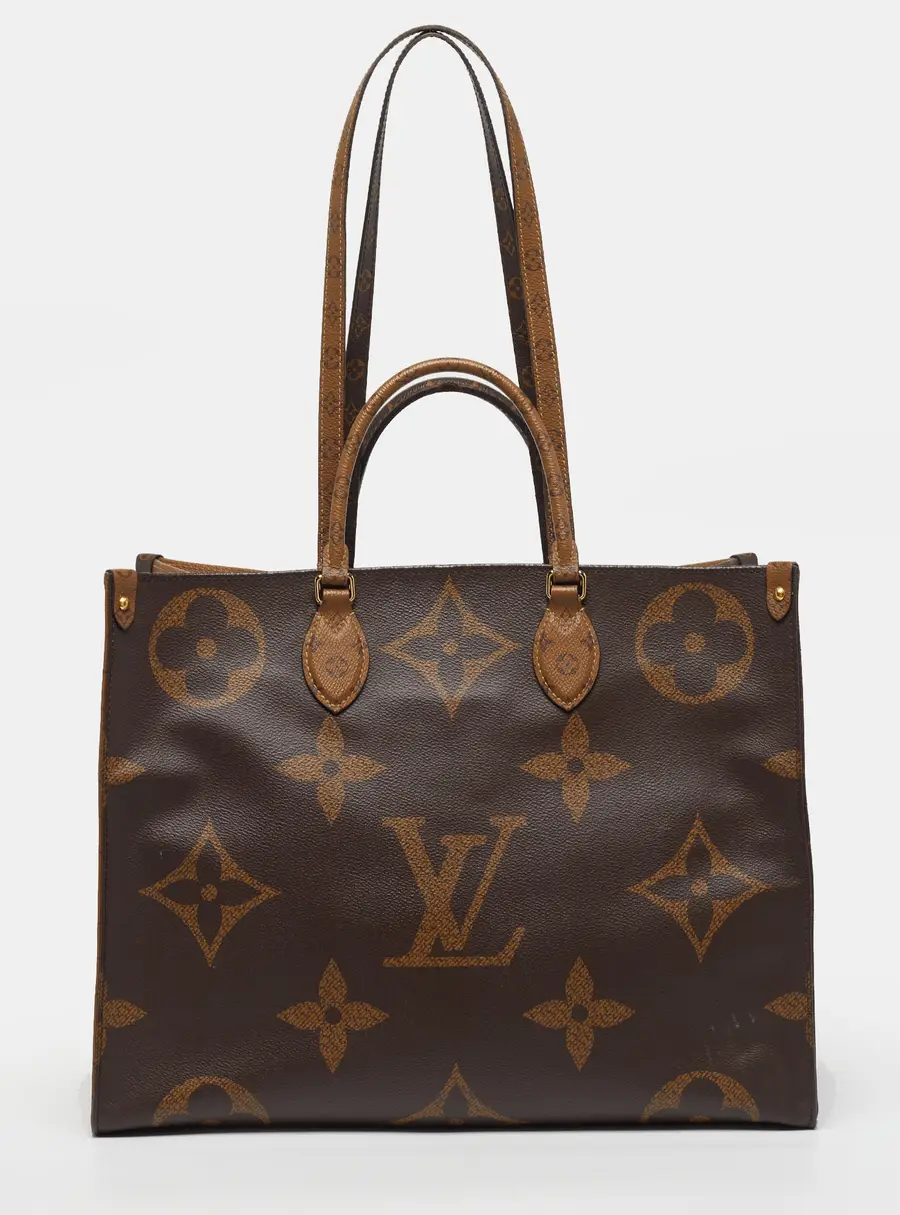 Louis Vuitton OnTheGo GM Monogram Reverse Canvas Bag