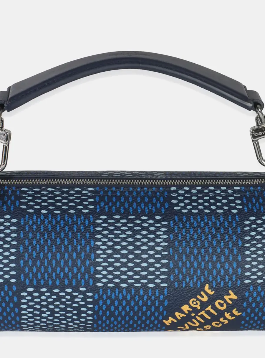 Louis Vuitton Soft Polochon PM Damier Heritage Canvas Duffel Bag