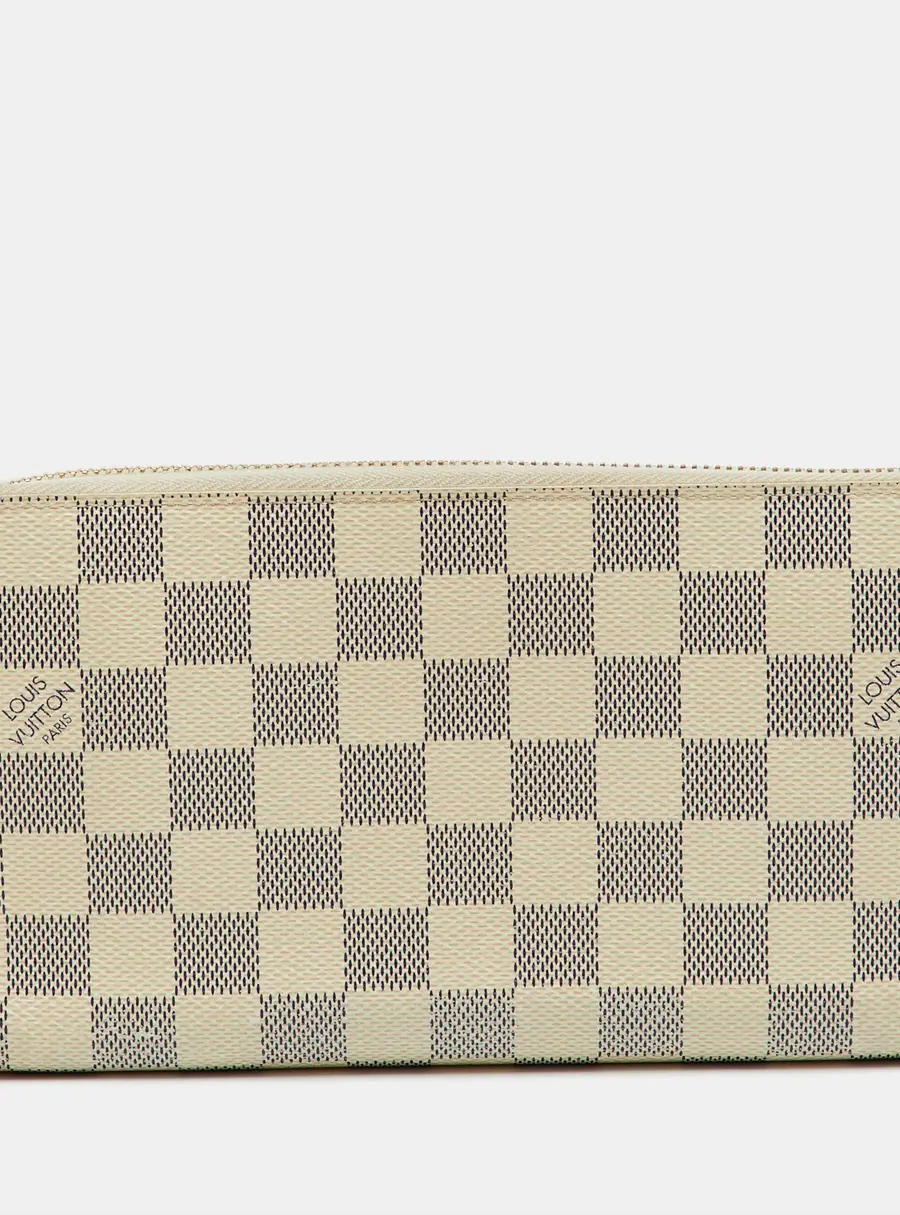 Louis Vuitton Damier Azur Canvas Zippy Organizer Wallet