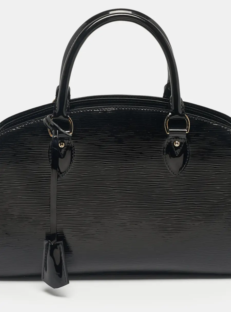 Louis Vuitton Black Electric Epi Leather Pont Neuf PM Bag