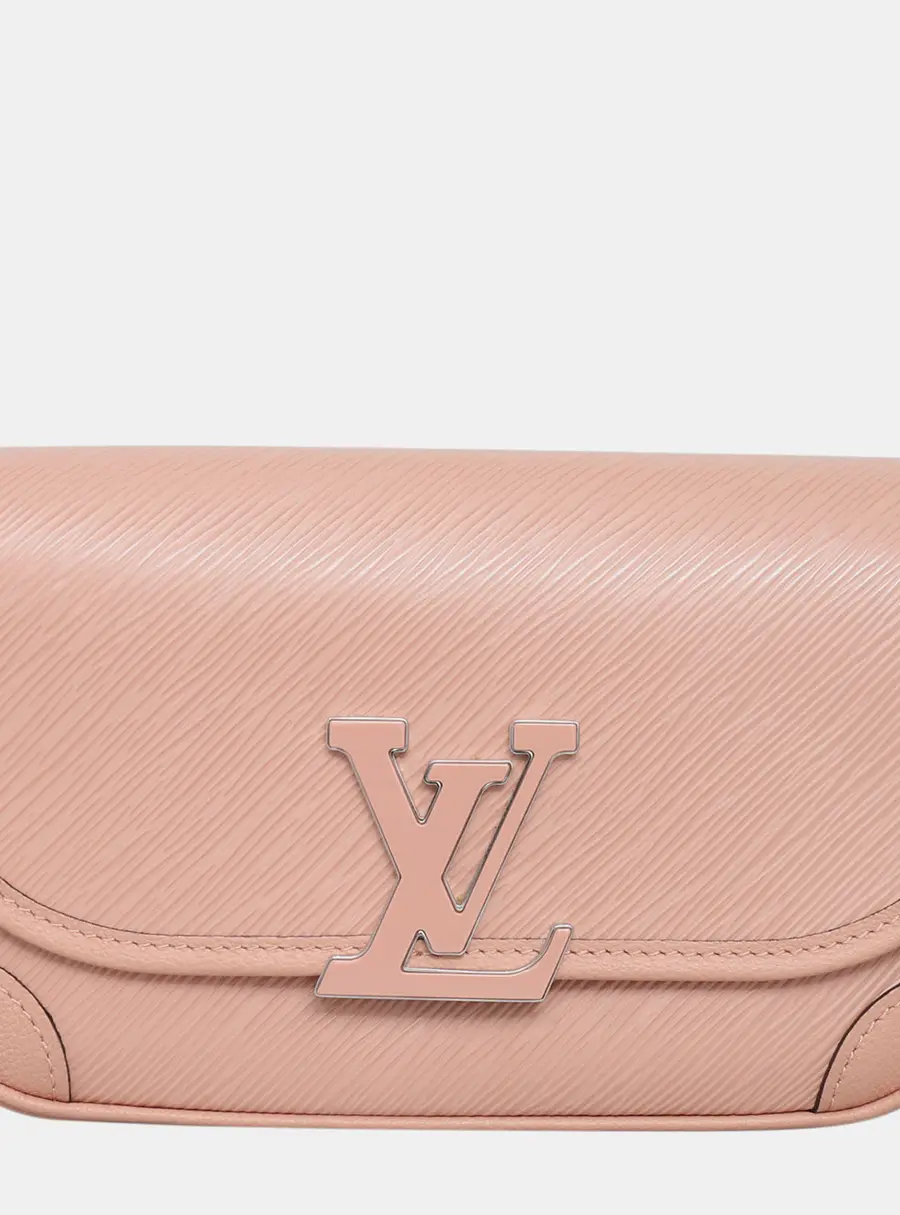 Louis Vuitton Buci MM Rose Ballerine Epi Leather Crossbody Bag