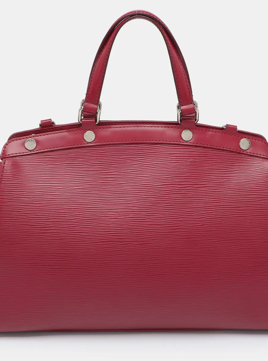 Louis Vuitton Brea MM Fuchsia Epi Leather Bag