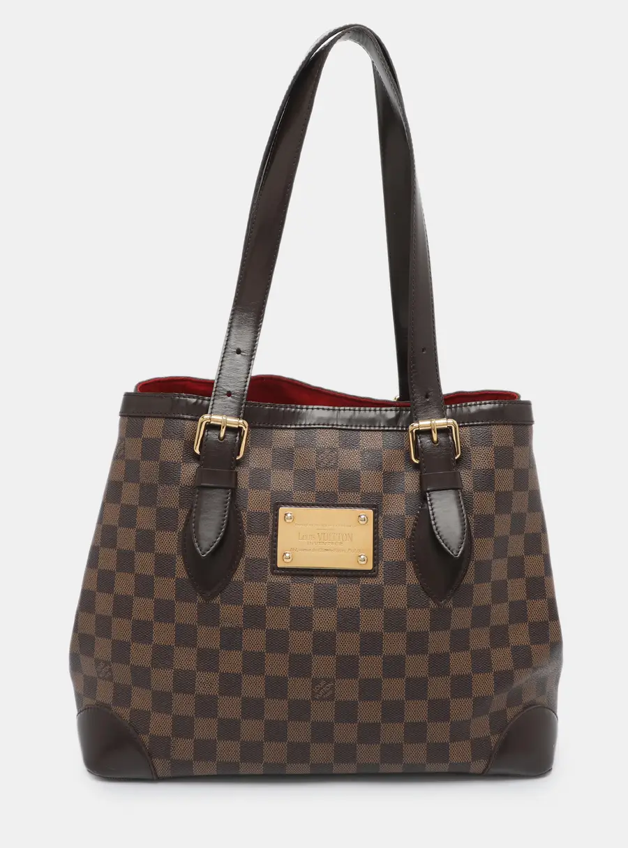 Louis Vuitton Hampstead MM Damier Ebene Canvas Bag