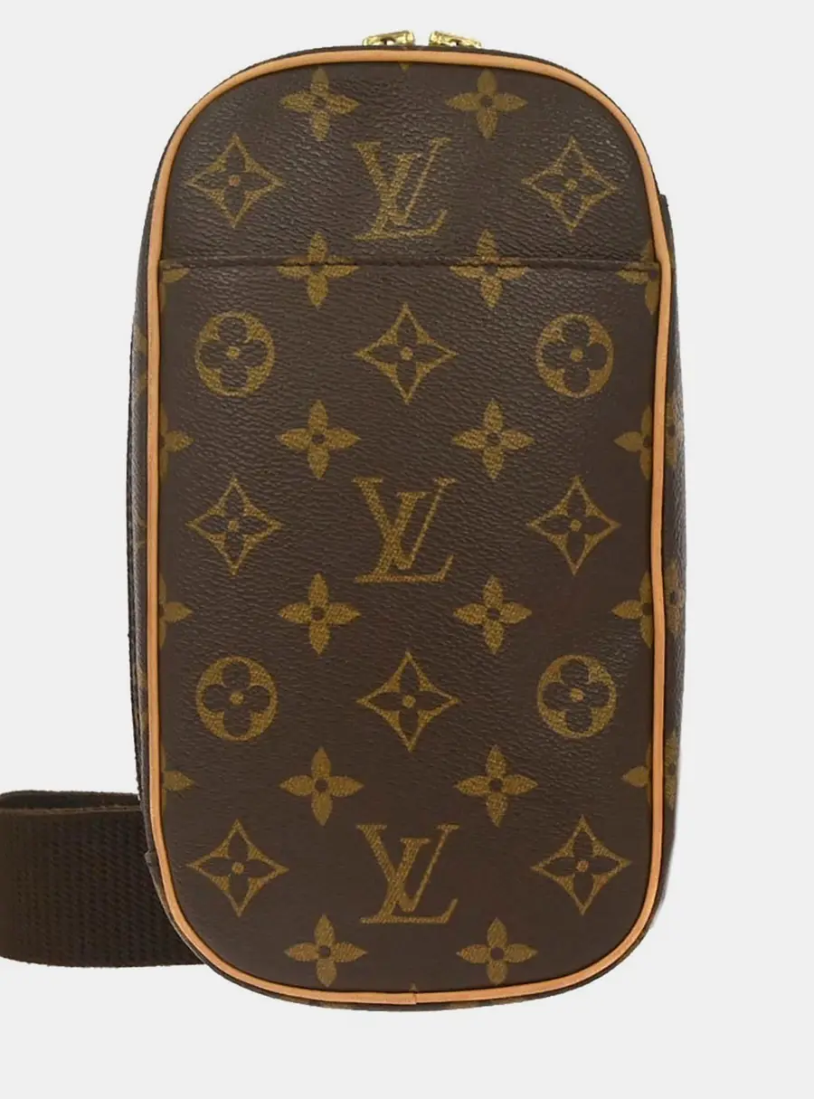 Louis Vuitton Brown Monogram Pochette Gange Bum Bag