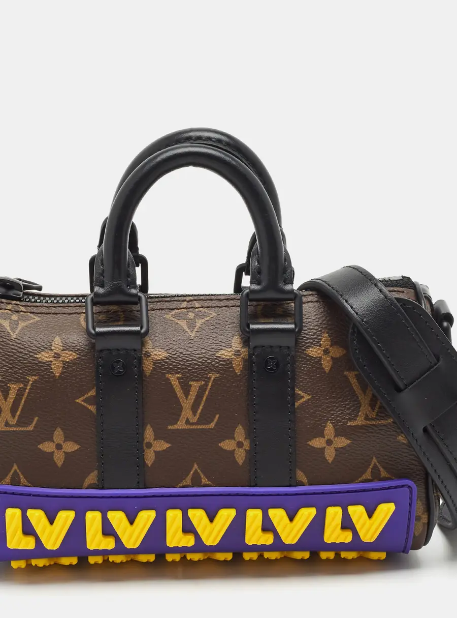 Louis Vuitton Keepall Bandouliere XS Multicolor Monogram Rubber and Canvas Satchel