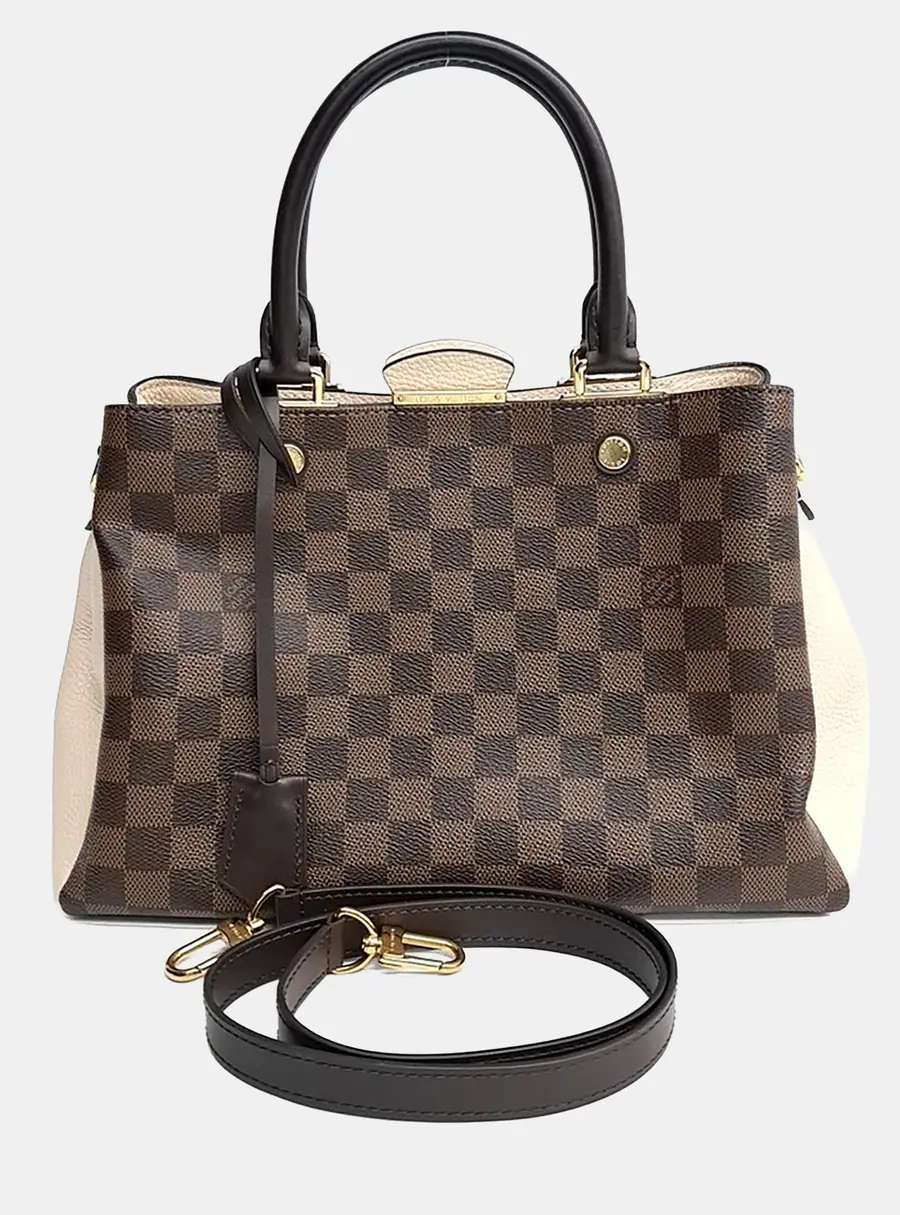 Louis Vuitton Brown PVC Damier Brittany N44020