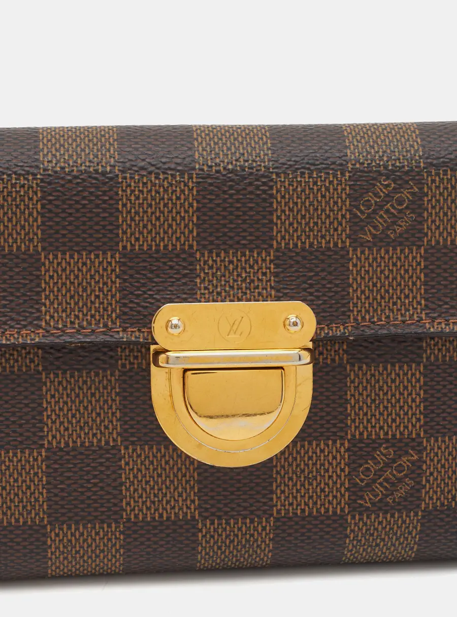 Louis Vuitton Koala Damier Ebene Canvas Wallet