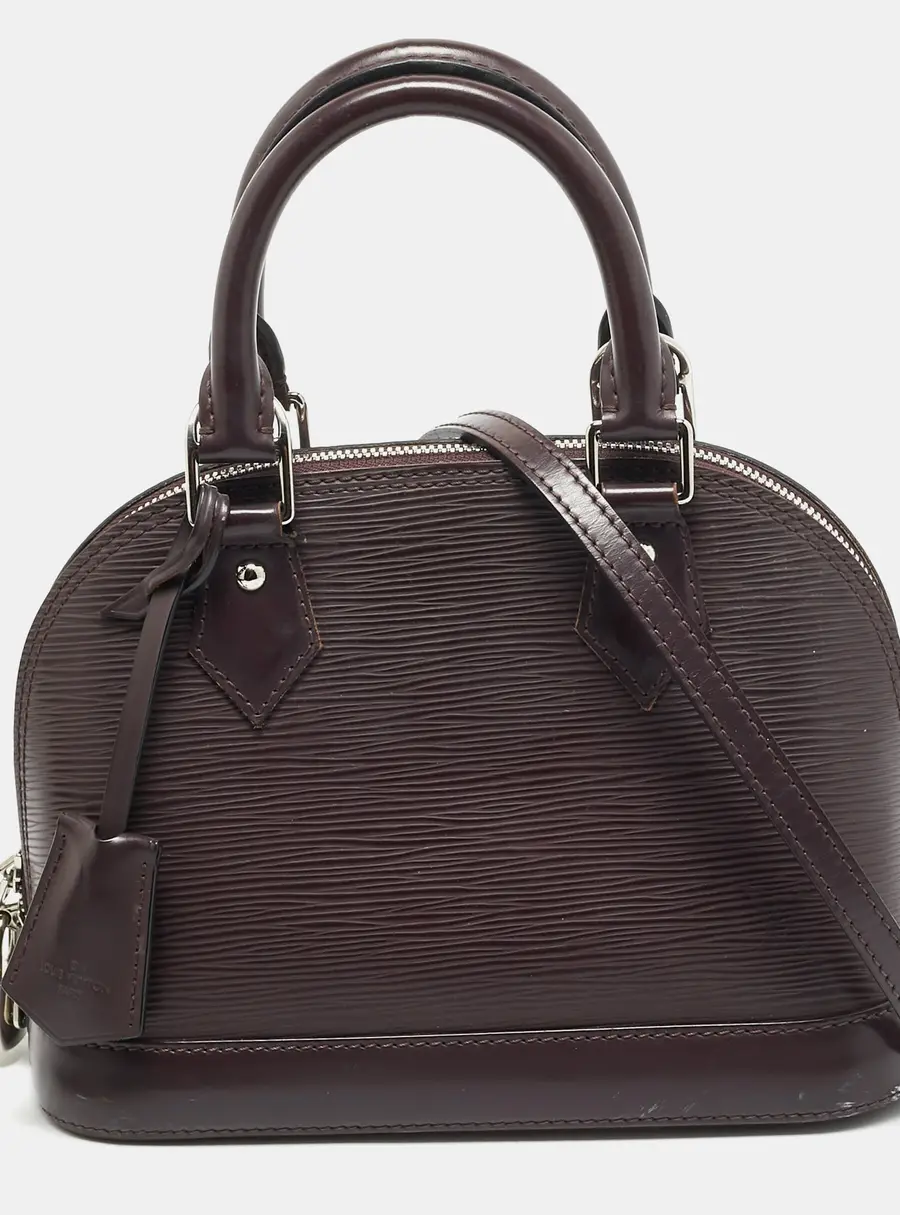 Louis Vuitton Alma BB Quetsche Epi Leather Bag