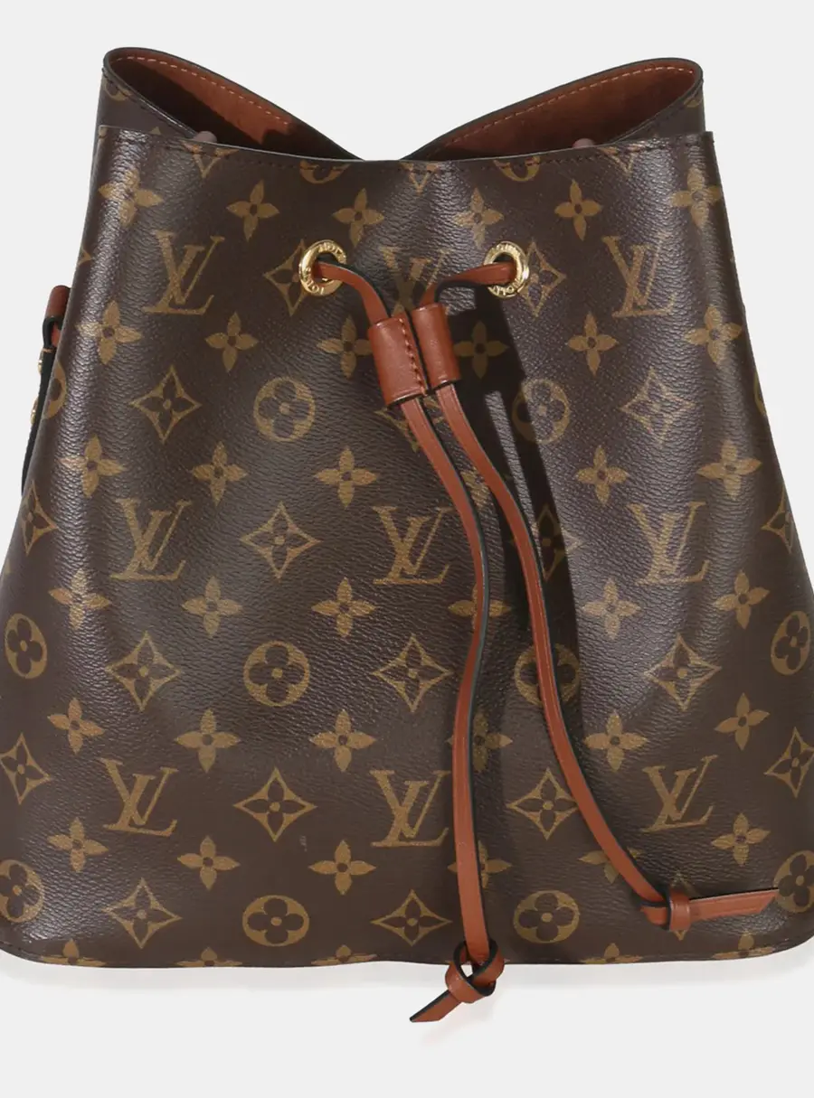 Louis Vuitton NeoNoe MM Caramel Monogram Coated Canvas Bucket Bag