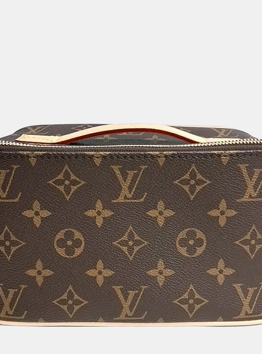 Louis Vuitton Toiletry Pouch 26 Brown Monogram Canvas Pouch Bag