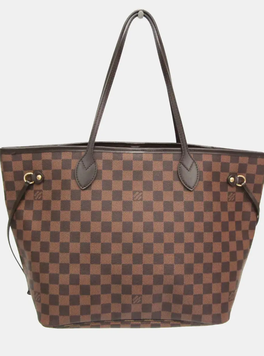 Louis Vuitton Damier Neverfull MM Tote Bag Ebene