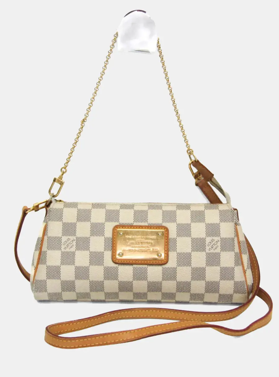 Louis Vuitton Damier Azur Eva Shoulder Bag Damier Azur