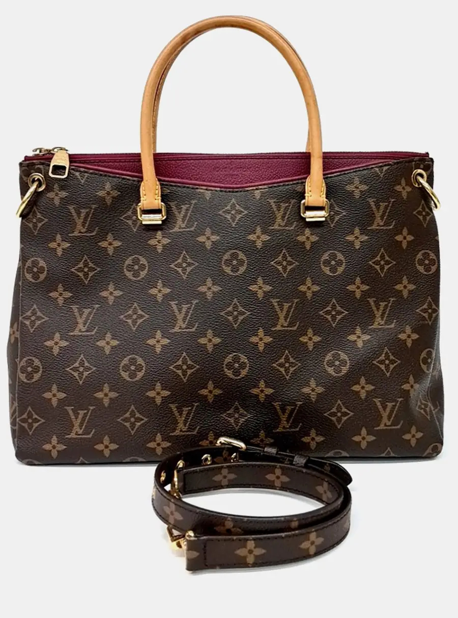 Louis Vuitton Palace MM Monogram Canvas Tote Bag